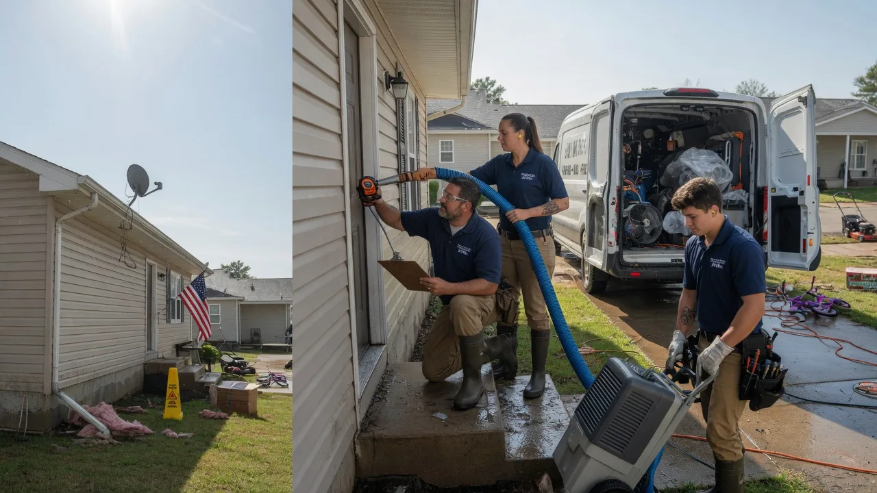 Ceiling Water Damage Restoration in Parkin, AR near me